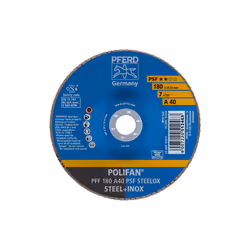 PFERD PFF 180 A 40 PSF STEELOX fourniture de ponçage et de meulage rotatif Métal