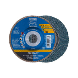 PFERD PFF 125 Z 80 PSF STEELOX fourniture de ponçage et de meulage rotatif Métal