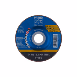 PFERD EH 115-3,2 PSF STEEL, Acier, PFERD, 2,22 cm, 11,5 cm, 13300 tr/min, 25 pièce(s)