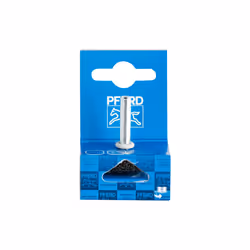 PFERD POS RBU 3006/6 ST 0,20 Roue de fil et brosse en fil d'acier 3 cm