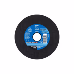PFERD EHT 125-1,0 SGP STEELOX, Acier, Acier inoxydable, PFERD, 2,22 cm, 12,5 cm, 12200 tr/min, 25 pièce(s)