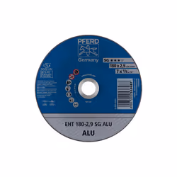 PFERD EHT 180-2,9 SG ALU, Métal non Ferreux, Aluminium, PFERD, 2,22 cm, 18 cm, 8500 tr/min, 25 pièce(s)