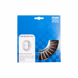 PFERD POS RBG 17813/22,2 ST 0,80 Roue de fil et brosse en fil d'acier 17,8 cm