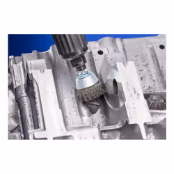PFERD TBU 6015/6 INOX 0,30 Roue de fil et brosse en fil d'acier 6 cm