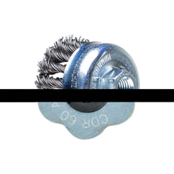 PFERD POS TBG 65/M14 ST 0,80 Roue de fil et brosse en fil d'acier 6,5 cm