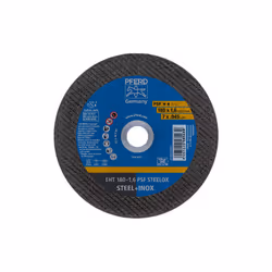 PFERD EHT 180-1,6 PSF STEELOX, Acier, Acier inoxydable, PFERD, 18 cm, 8500 tr/min, 25 pièce(s)