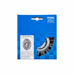 PFERD POS RBG 11512/22,2 CT ST 0,50 Roue de fil et brosse en fil d'acier 11,5 cm