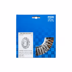 PFERD POS RBG 17813/22,2 CT ST 0,50 Roue de fil et brosse en fil d'acier 17,8 cm