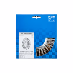 PFERD POS RBG 17813/22,2 CT ST 0,80 Roue de fil et brosse en fil d'acier 17,8 cm