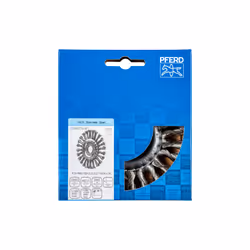 PFERD POS RBG 12512/22,2 CT INOX 0,35 Roue de fil et brosse en fil d'acier 12,5 cm