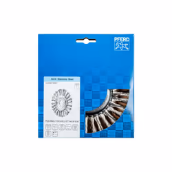PFERD POS RBG 17813/22,2 CT INOX 0,35 Roue de fil et brosse en fil d'acier 17,8 cm