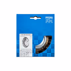 PFERD POS KBG 12515/M14 CT ST 0,50 Roue de fil et brosse en fil d'acier 12,5 cm - Vue supplémentaire 2