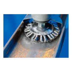PFERD POS KBG 12515/M14 CT ST 0,50 Roue de fil et brosse en fil d'acier 12,5 cm - Vue supplémentaire 3