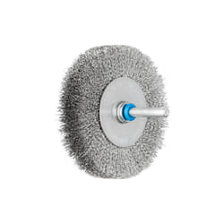 PFERD RBU 8015/6 INOX 0,15 Roue de fil et brosse en fil d'acier 8 cm