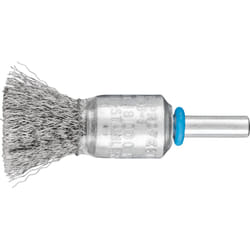 PFERD PBU 1516/6 INOX 0,15 Roue de fil et brosse en fil d'acier 1,5 cm