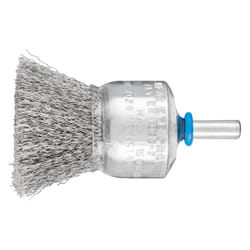 PFERD PBU 3029/6 INOX 0,15 Roue de fil et brosse en fil d'acier 3 cm
