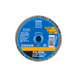 PFERD CD PFF 75 A 120 fourniture de ponçage et de meulage rotatif Métal