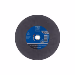 PFERD 80 T 350-2,8 K SG CHOP STEELOX/25,4, Acier, Acier inoxydable, PFERD, 2,54 cm, 35 cm, 4400 tr/min, 10 pièce(s)