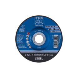 PFERD E 125-7 ZIRKON SGP STEEL fourniture de ponçage et de meulage rotatif Métal