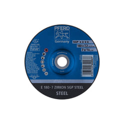 PFERD E 180-7 ZIRKON SGP STEEL fourniture de ponçage et de meulage rotatif Métal