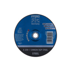 PFERD E 230-7 ZIRKON SGP STEEL fourniture de ponçage et de meulage rotatif Métal