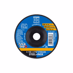 PFERD E 100-6 PSF STEELOX/16,0, Métal, 15300 tr/min, 10 cm, 6,3 mm, 10 pièce(s)