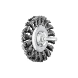 PFERD RBG 7012/6 ST 0,35 Roue de fil et brosse en fil d'acier 7,6 cm