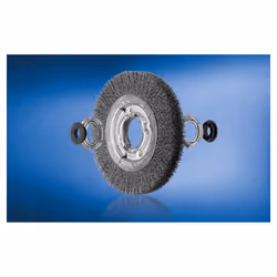 PFERD RBU 10020/14,0 ST 0,30 Roue de fil et brosse en fil d'acier 10 cm
