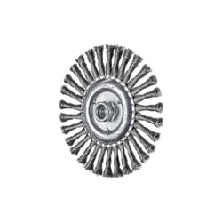PFERD POS RBG 17813/M14 ST 0,50 Roue de fil et brosse en fil d'acier 17,8 cm