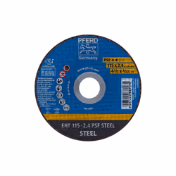 PFERD EHT 115-2,4 PSF STEEL, Acier, PFERD, 2,22 cm, 11,5 cm, 13300 tr/min, 25 pièce(s)