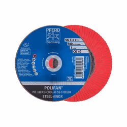 PFERD PFF 180 CO-COOL 40 SG STEELOX, Métal, 8500 tr/min, 18 cm, 10 pièce(s)