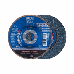 PFERD PFC 115 Z 36 SGP STRONG STEEL, Métal, 13300 tr/min, 11,5 cm, 10 pièce(s)