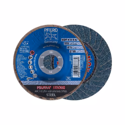 PFERD PFC 115 Z 50 SGP STRONG STEEL, Métal, 13300 tr/min, 11,5 cm, 10 pièce(s)