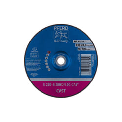 PFERD E 230-8 ZIRKON SG CAST fourniture de ponçage et de meulage rotatif
