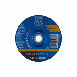 PFERD E 180-4,6 PSF STEELOX, Métal, 8500 tr/min, 18 cm, 4,6 mm, 10 pièce(s)