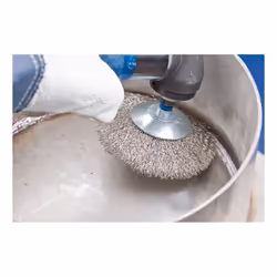 PFERD KBU 9510/6 INOX 0,30 Roue de fil et brosse en fil d'acier 9,5 cm