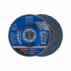 PFERD PFC 115 Z 120 SG POWER STEELOX, Métal, 13300 tr/min, 11,5 cm, 10 pièce(s)