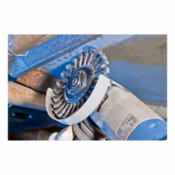 PFERD RBG 11512/22,2 ST 0,50 Roue de fil et brosse en fil d'acier 11,5 cm