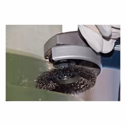 PFERD KBU 10010/M14 ST 0,35 Roue de fil et brosse en fil d'acier 10 cm