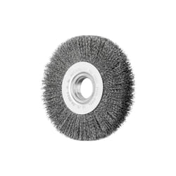 PFERD POS RBU 12520/14,0 ST 0,30 Roue de fil et brosse en fil d'acier 12,5 cm