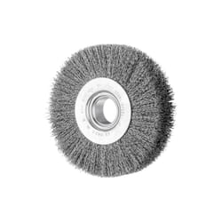 PFERD POS RBU 12528/14,0 ST 0,30 Roue de fil et brosse en fil d'acier 12,5 cm
