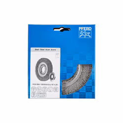 PFERD POS RBU 15038/AK32-2 ST 0,20 Roue de fil et brosse en fil d'acier 15 cm - Vue supplémentaire 2