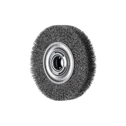 PFERD POS RBU 18038/AK32-2 ST 0,30 Roue de fil et brosse en fil d'acier 18 cm