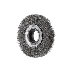 PFERD POS RBU 10020/14,0 INOX 0,30 Roue de fil et brosse en fil d'acier 10 cm
