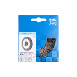 PFERD POS RBU 10020/14,0 INOX 0,30 Roue de fil et brosse en fil d'acier 10 cm