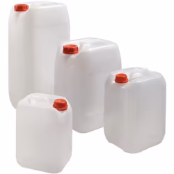 avec homologation UN pour acides et bases en polyéthylène diamètre intérieur ouverture de remplissage 5 l et 10 l - env. 34 m ...
