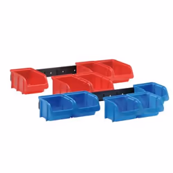 hünersdorff 656820, Boîte de rangement, Bleu, Rouge, Rectangulaire, Polypropylène (PP), Monochromatique, 510 mm