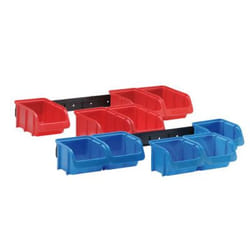 hünersdorff 656820 Boîte de rangement Rectangulaire Polypropylène (PP) Bleu, Rouge