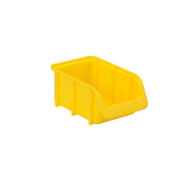 hünersdorff 672200 Boîte de rangement Rectangulaire Polypropylène (PP) Jaune