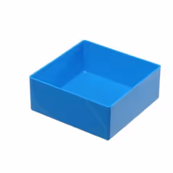 hünersdorff 622300, Boîte de rangement, Bleu, Carré, Polystyrène, Monochromatique, 108 mm